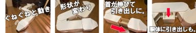 縁起の良い真っ白なヘビたんす