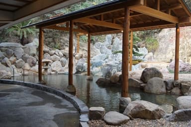 古道の湯　露天風呂3