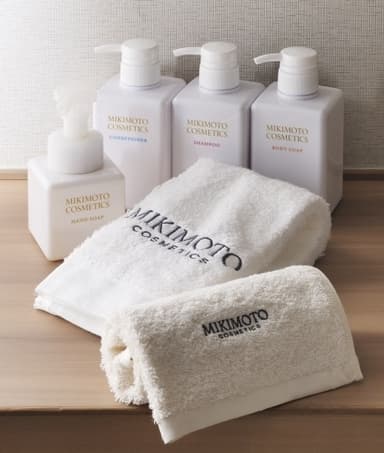 ミキモト製の特別アメニティ