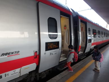 外国の鉄道初体験　乗車もおそるおそる
