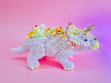 展示作品「Sweet dinosaur -Triceratops-」