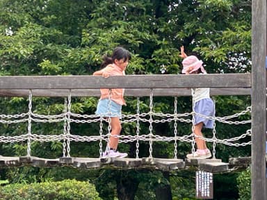公園での外遊び