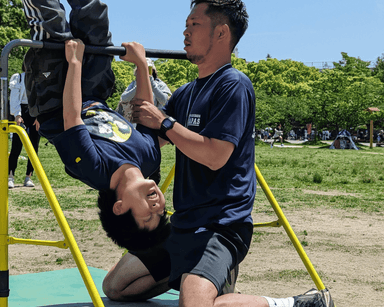 鉄棒教室2