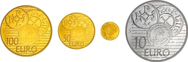 金・銀貨各種 裏面