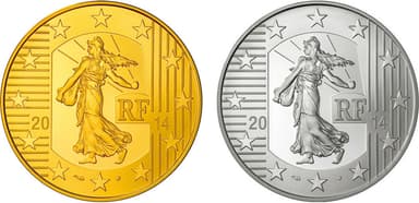 金・銀貨各種 表面