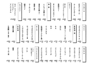 メニュー表(3)