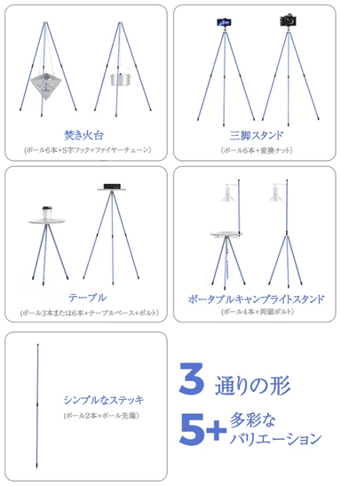 バリエーション豊富