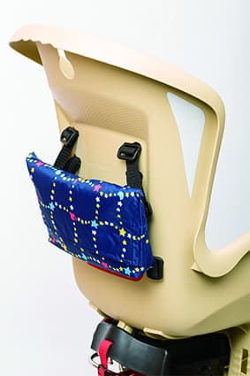 専用ポーチは背面に取付け可能