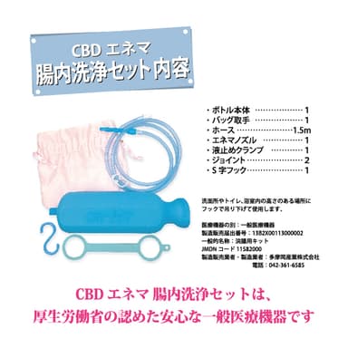 CBDエネマ(腸内洗浄Set)　内容