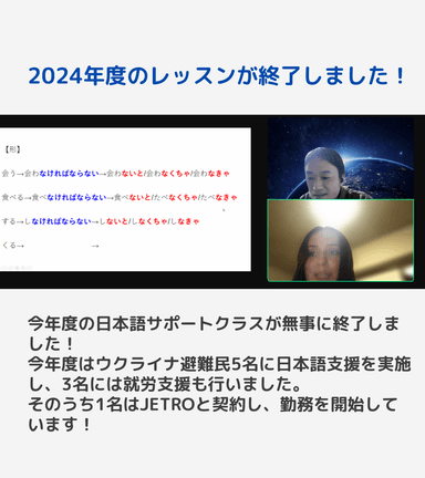 2024年度事業レッスン風景　2