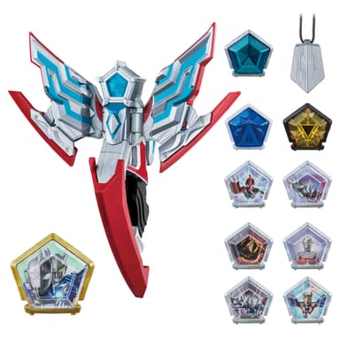 変身アイテム DXオメガスラッガー 最強なりきりセット(商品イメージ)
