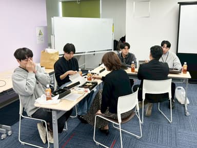 懇親会