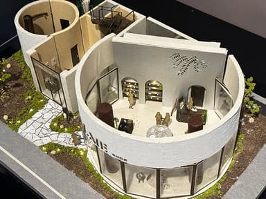 2024年に実施した塩見研究室の展示模型