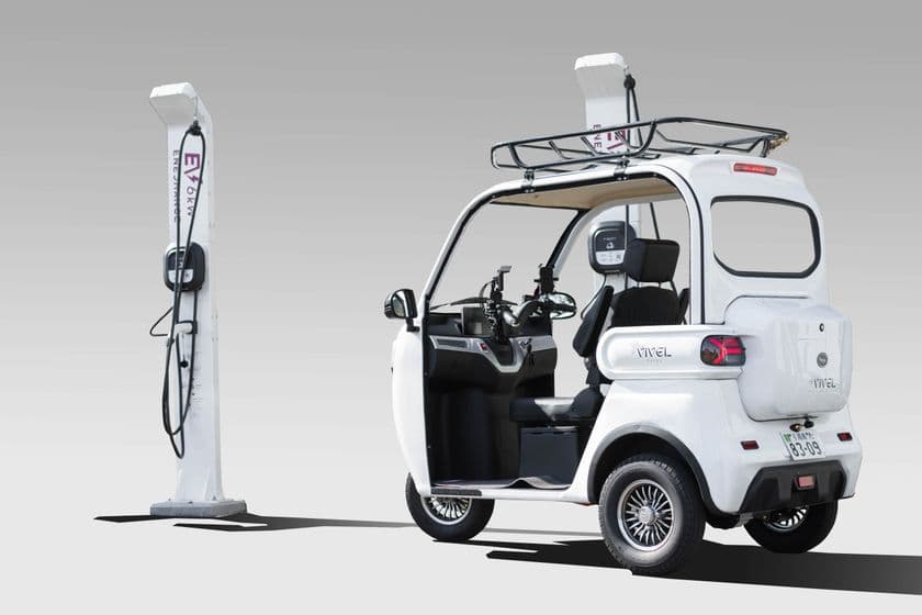 EV三輪自動車「VIVEL TRIKE(ビベルトライク)」が
機能を大幅に強化した2025年モデルをリリース！