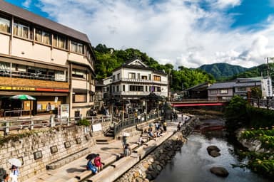 荒湯まで徒歩5分