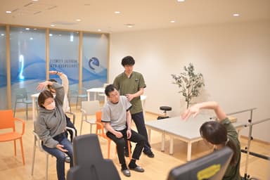 グループでのリハビリの様子
