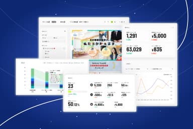 「Easier」の管理画面イメージ