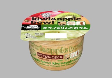 『ヨーグルトデリ　キウイ＆りんごボウル』