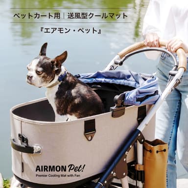 エアモンペット クールマットでお出かけ