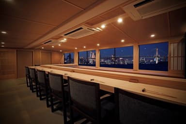 屋形船「鮨 おりがみ」　内観(1)