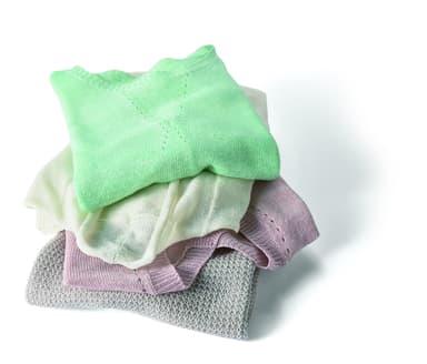 フレンチリネンのニット