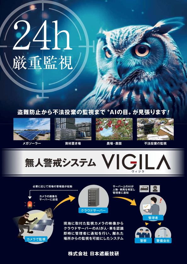株式会社日本遮蔽技研、一般社団法人自治体DX推進協議会(GDX)の
特設ゾーンにて最先端の盗難・獣害対策AIシステムを展示