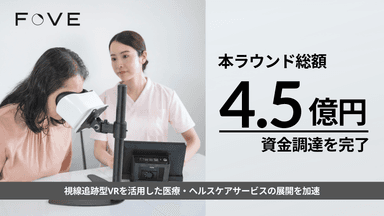本ラウンド総額4.5億円の資金調達完了