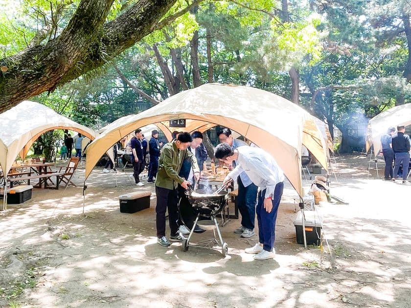アイケンジャパンが糸島市へ寄附　
主催BBQ大会の参加費を全額活用し地域貢献