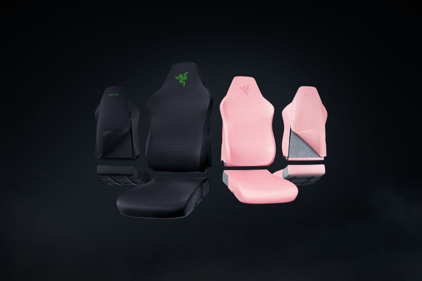 【Razer】Razer Iskur V2 Xを保護＆リフレッシュ
「Razer Gaming Chair Sleeves」　
2025年5月22日(木)より予約開始