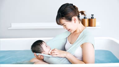 赤ちゃんとのお風呂の不安を解消