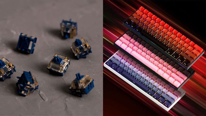 Akkoゲーミング用磁気式キースイッチ
「Astrolink Magnetic Switch」を含む新製品と、
MonsGeek「FUN60」の新色を
2025年5月28日(水)より国内販売開始