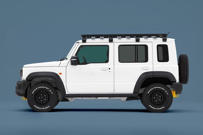 新型「ジムニーノマド」をドレスアップ　
ジムニー専門カスタムパーツメーカー・アピオ、
カスタムモデルを発表