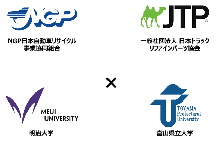 NGPとJTP、
「大型自動車リサイクル部品の環境負荷低減効果の研究」　
第一弾の成果報告を発表　
～カーボンニュートラル・サーキュラーエコノミーの
実現に向けた大きな一歩～
