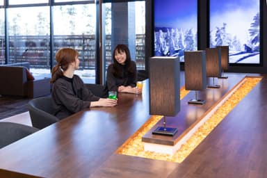 湯舞音袖ケ浦店　休憩スペース