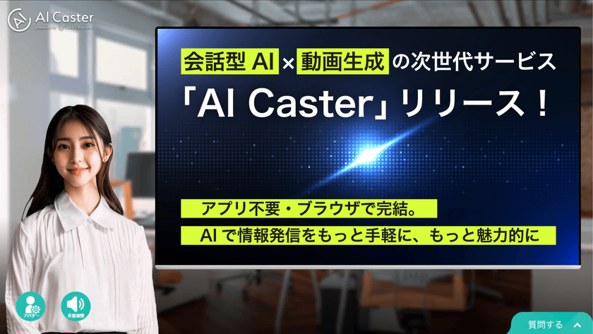 360Channel、月額10万円から運用可能な新サービス
「AI Caster」をリリース