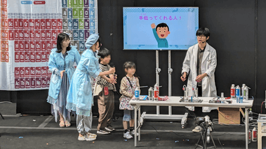 実験の様子