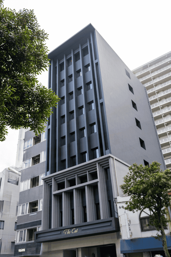 福岡・薬院大通駅近くの新築デザイナーズビル
「The Cat」　5月8日にテナント募集開始！