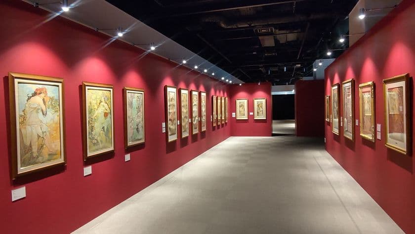 福井県にて、ミュシャを全身で体験できるハイブリッド型展覧会
「ミュシャ展　～アール・ヌーヴォーの女神たち～」を開催決定！