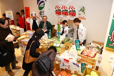 ミセスには福島の生鮮野菜が人気