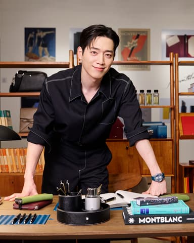 韓国人俳優ソ・ガンジュン氏、モンブランのブランドアンバサダーに就任