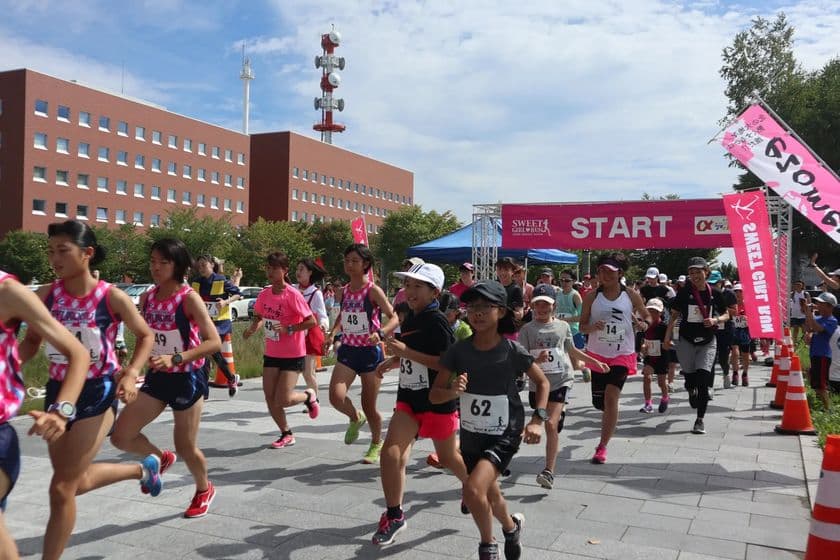女性のためのランニングイベント「SWEET GIRL RUN」
北海道旭川市にて6年ぶりの開催　
2025年9月15日(月・祝)