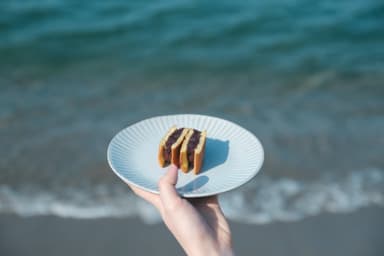 湯ノ塩から徒歩1分の海と塩カリどら