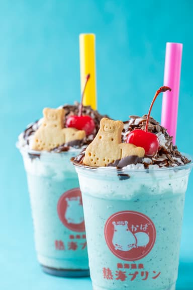 チョコミントプリンプラッペ 780円