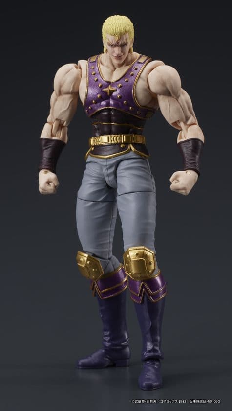 不朽の名作『北斗の拳』より、“サウザー”が約1/24
スケールでアクションフィギュア化！2025年9月発売予定。