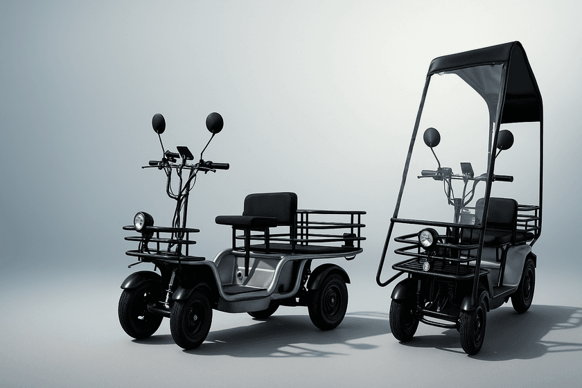 日本初、特定小型四輪カーゴモデル「エレカーゴ」を販売開始
　積載量、航続距離、パワー、免許不要クラスNO.1