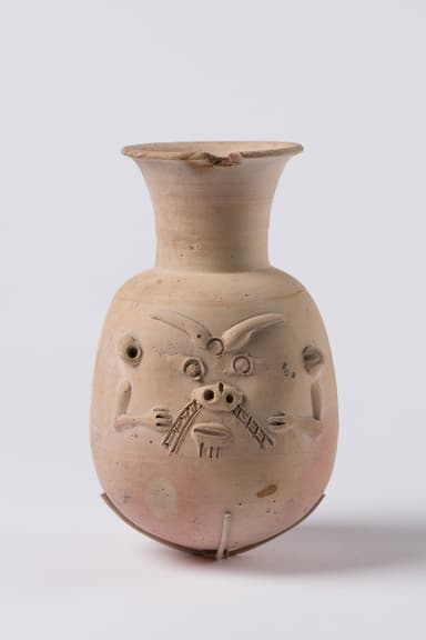 《ベス神の顔をかたどった壺》前522～前332年　ブルックリン博物館蔵　Photo：Brooklyn Museum