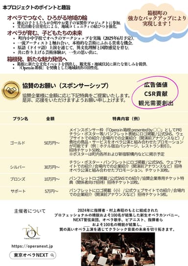 協賛企業募集
