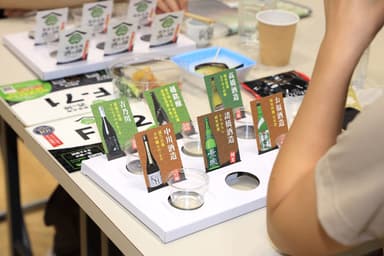 試飲した銘柄カードがもらえる