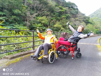 親子旅実現！80代母 50代息子