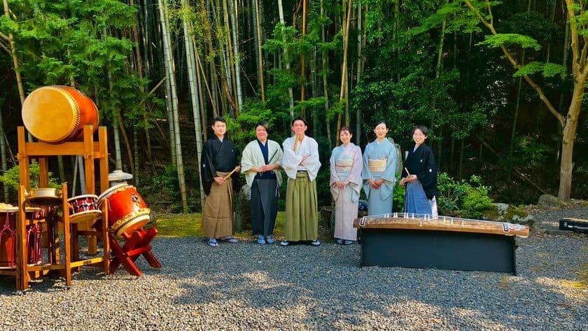 京都・天鏡院の静寂と自然の中で出会う“本物の日本”
プロ和楽器集団「猩猩」によるロングラン公演を開始